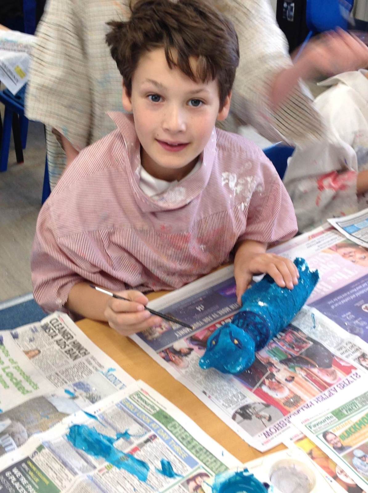 Painting our sculptures