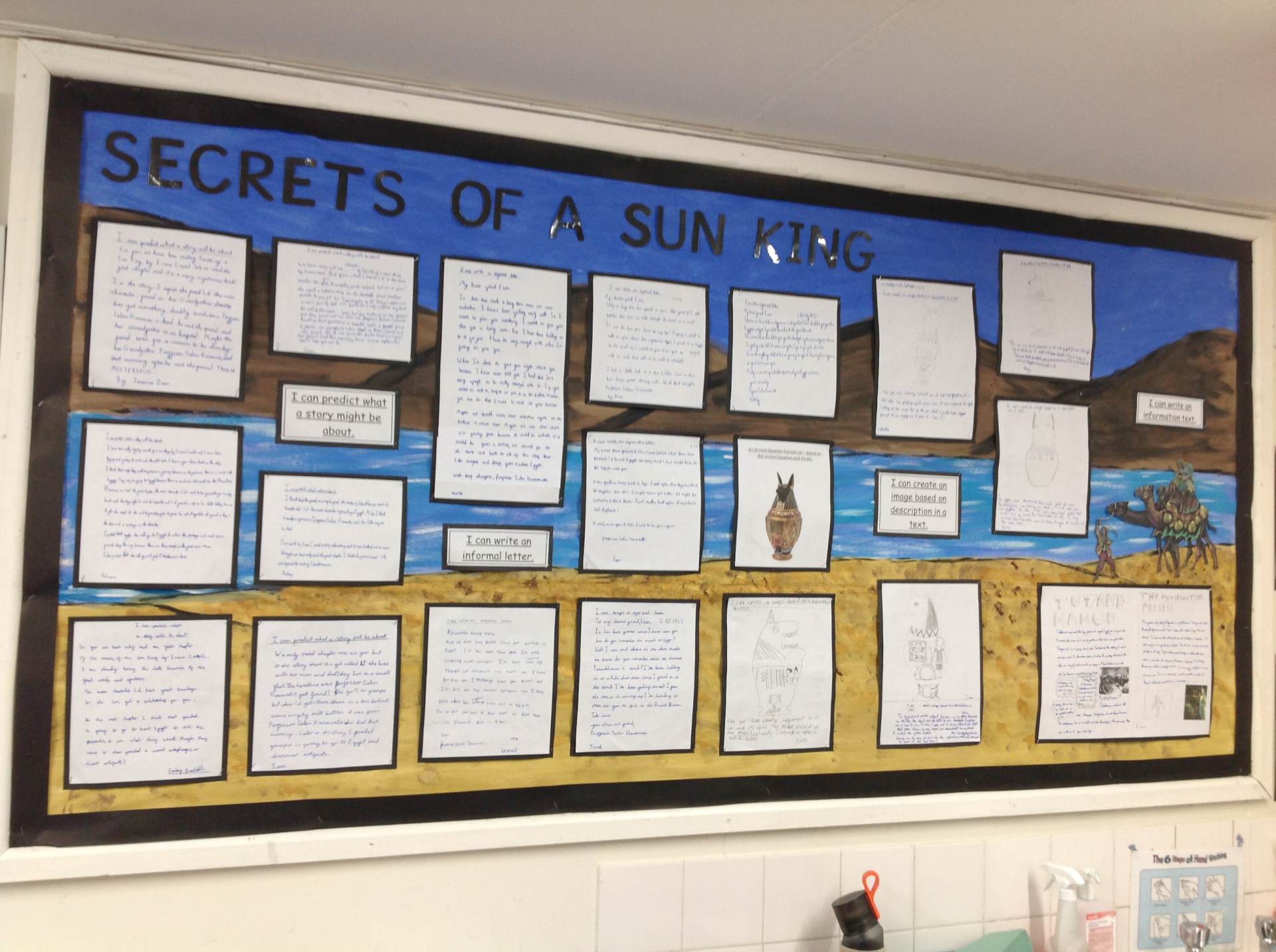 Secrets of a Sun King English Display